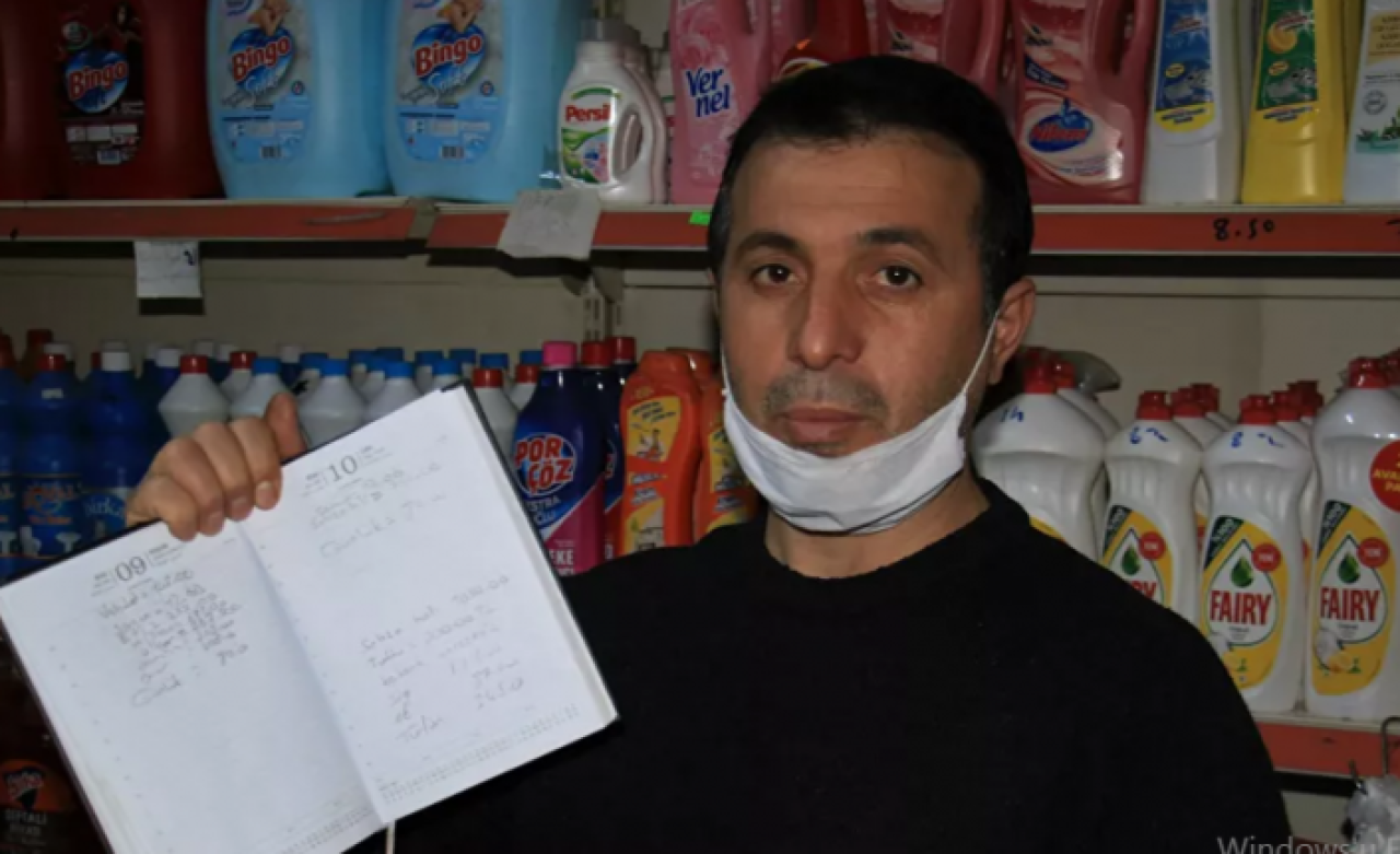 Gizli hayırsever çıtayı yükseltti: Bakkalları tek tek dolaştı