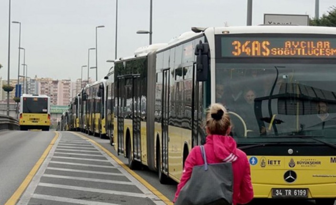 İBB'den otobüs,  metrobüs ve metro seferleri için flaş karar