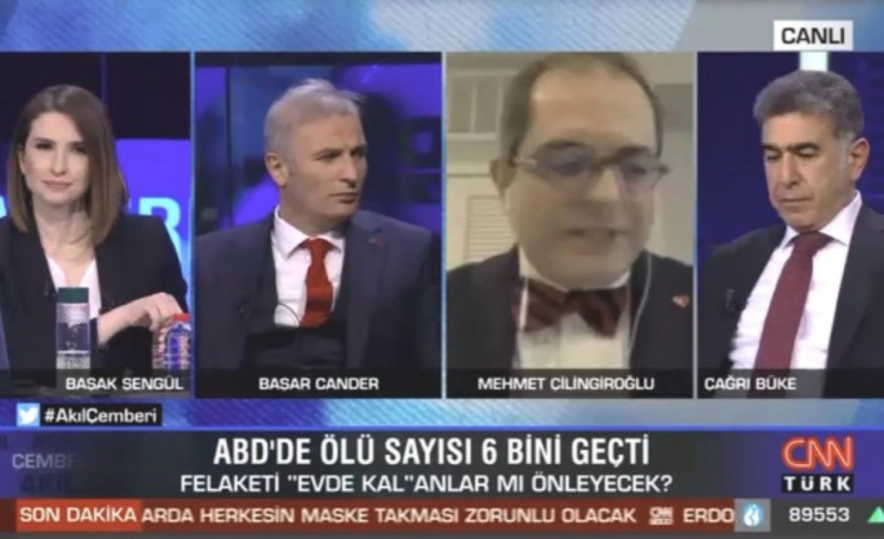 Koç Üniversitesi Mehmet Çilingiroğlu'nun işine canlı yayın esnasında son verdi