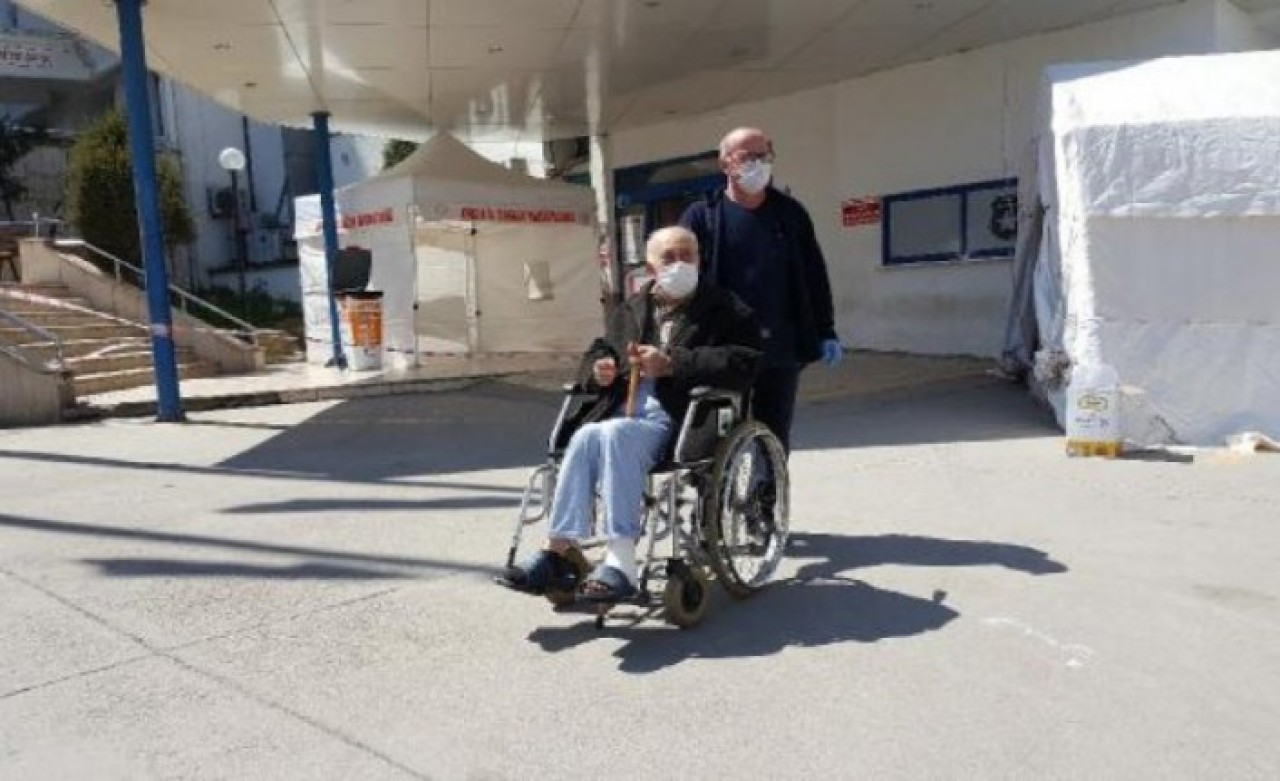 Sosyal medyada gündem olan Burhan amcadan iyi haber