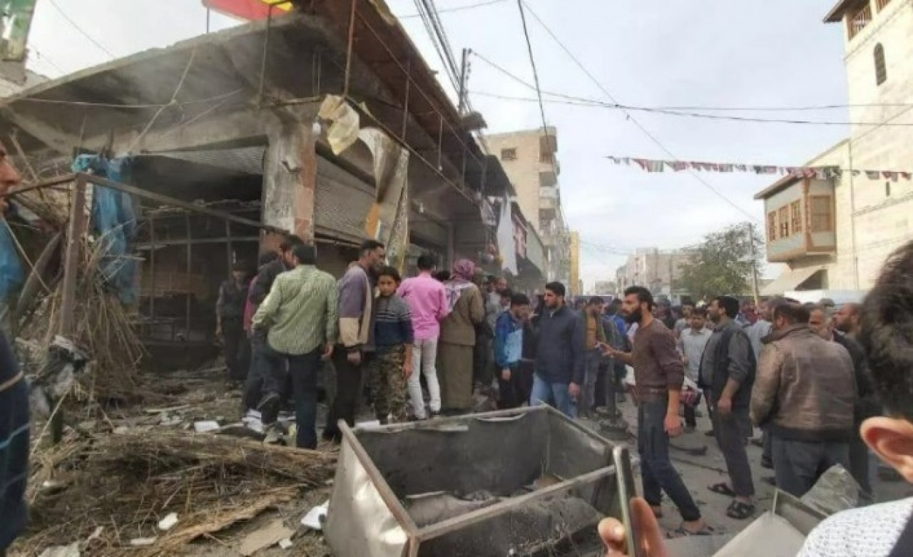 Suriye El Bab'ta patlama meydana geldi!