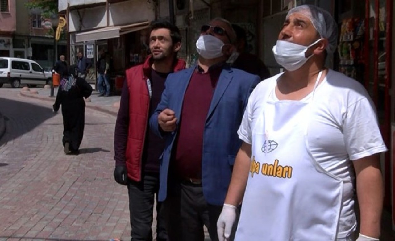 Tokat'ta enteresan doğa olayı: Bir bakan bir daha baktı!