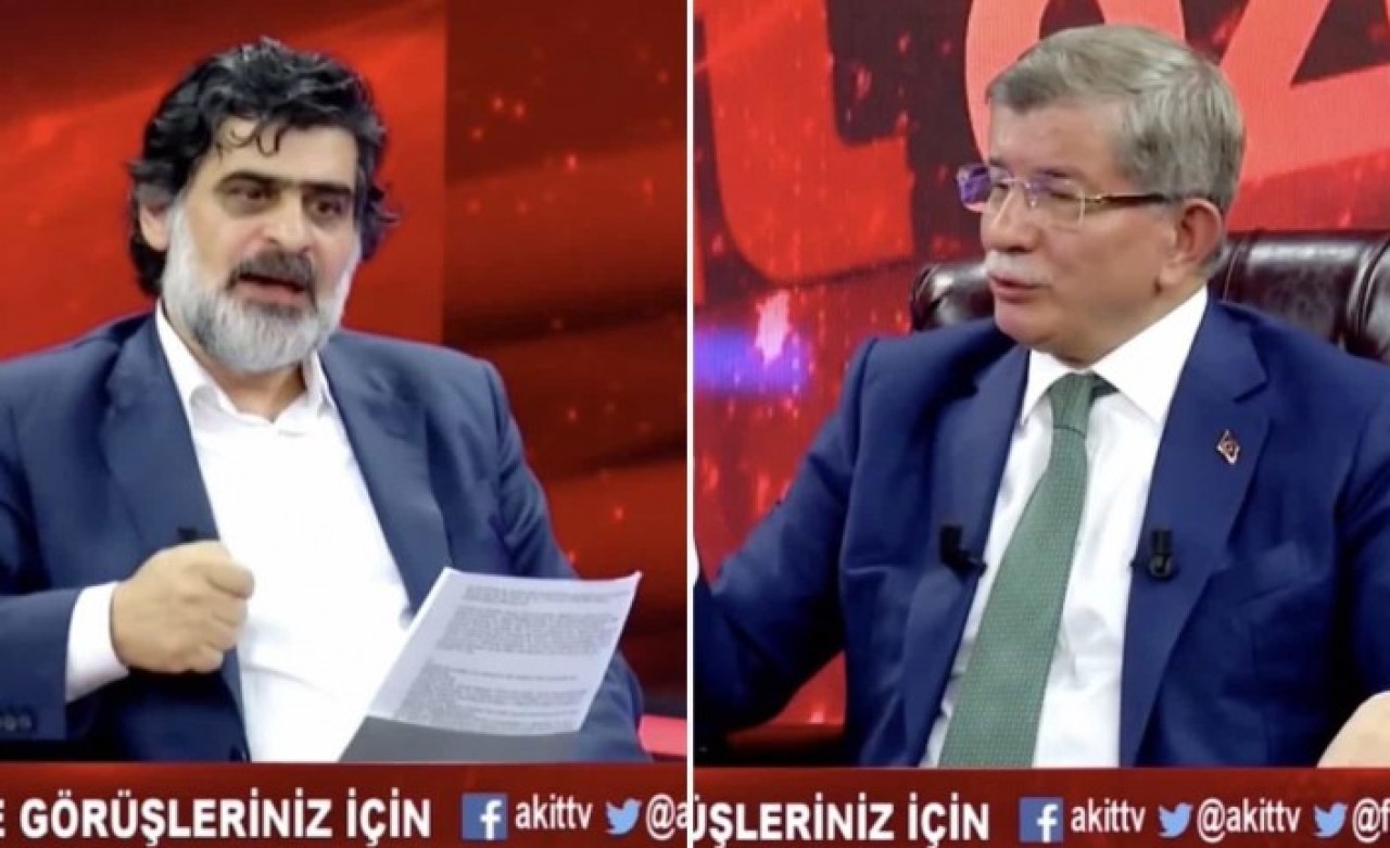 Ahmet Davutoğlu sinirlerine hakim olamadı: Canlı yayında sitem etti!