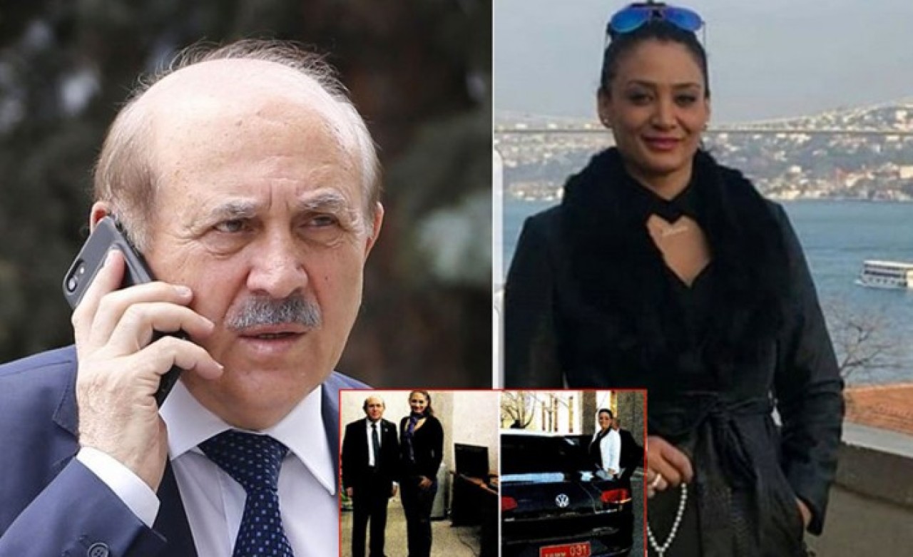 Burhan Kuzu'nun 'hanımağa' lakaplı Güniz Akkuş'u TBMM'de ağırladığı ortaya çıktı