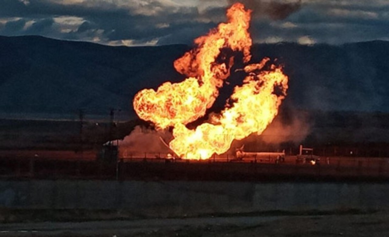 İran'dan,  Ağrı Doğubeyazıt'taki doğal gaz boru hattı patlamasıyla ilgili flaş açıklama!
