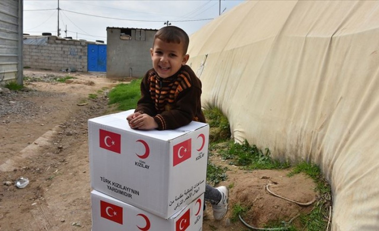 Kızılay,  Irak'ta 4 bin gıda kolisi dağıtacak
