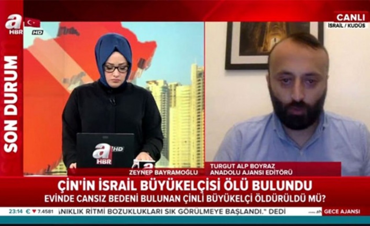 Kudüs'ü İsrail'in başkenti gösteren A Haber'e tepki yağıyor!