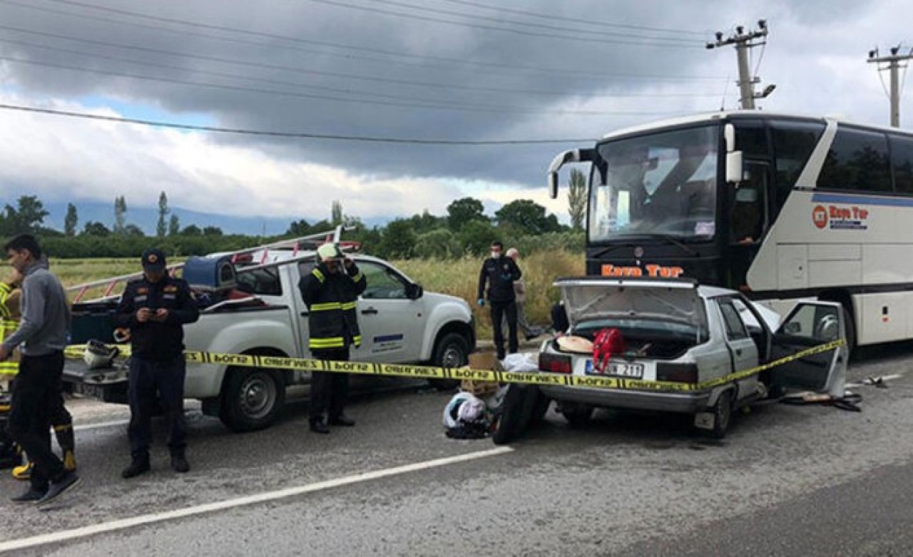 Orhangazi'de feci kaza: İsmigüzel Şahin öldü