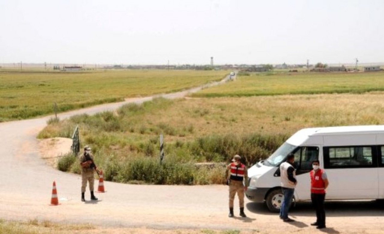 Suriye sınırındaki mahalle karantinaya alındı