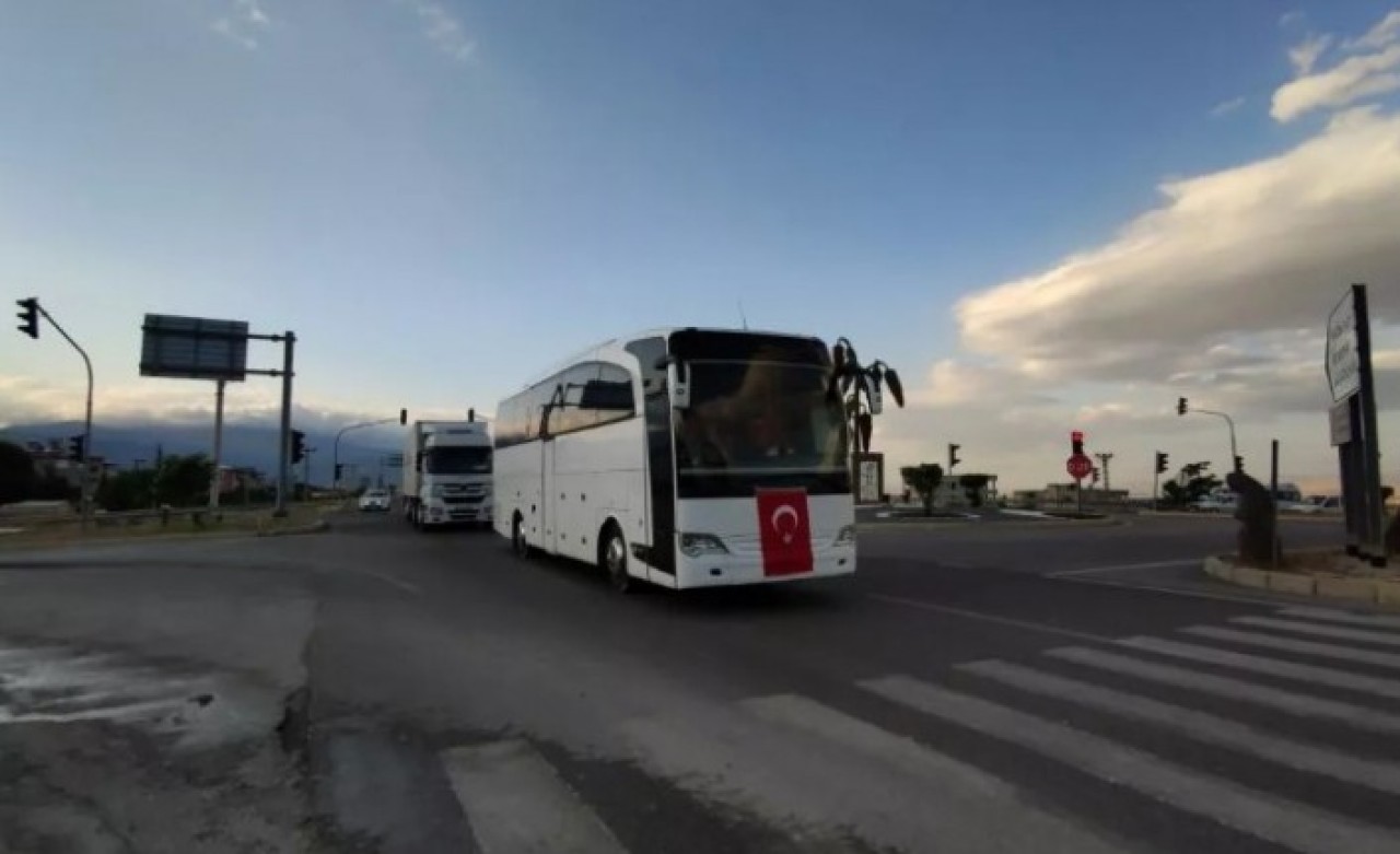 TSK'dan Suriye sınırına askeri personel sevkiyatı