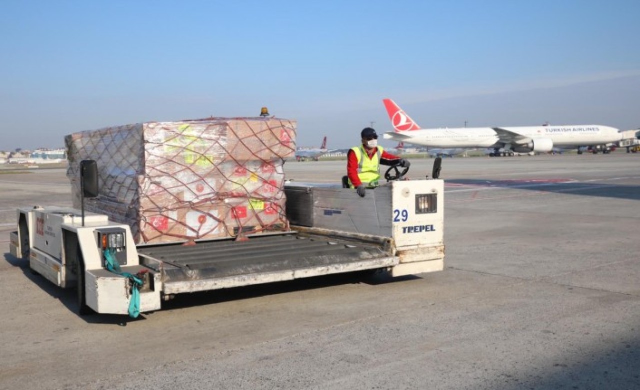 Türkiye'den Ukrayna'ya tıbbi malzeme yardımı