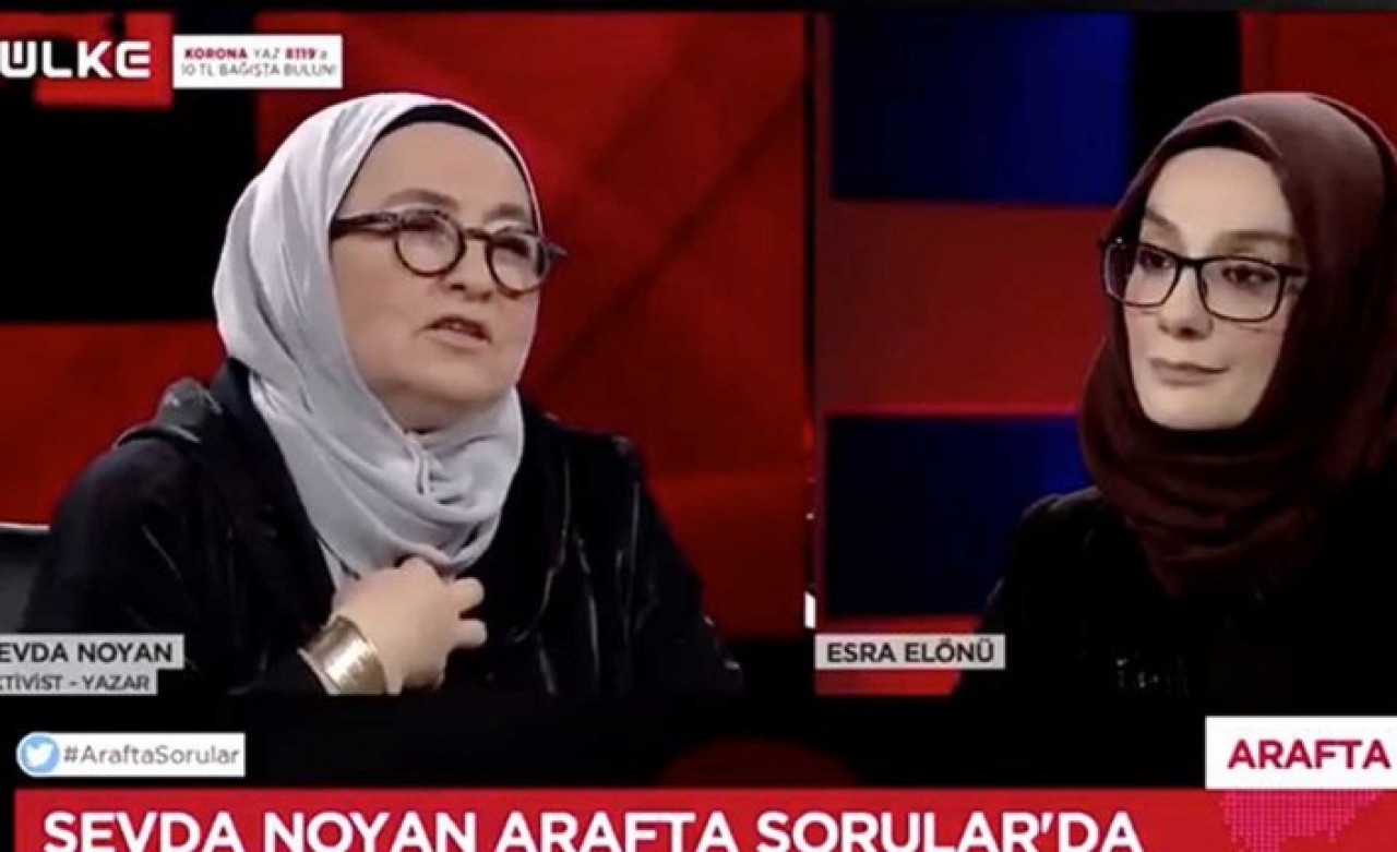 Ülke TV’den ‘canlı yayında ölüm tehdidinde bulunan Sevda Noyan’ için açıklama