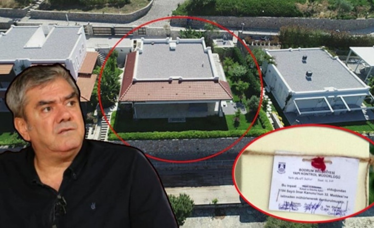 Yılmaz Özdil'in villası mühürlendi