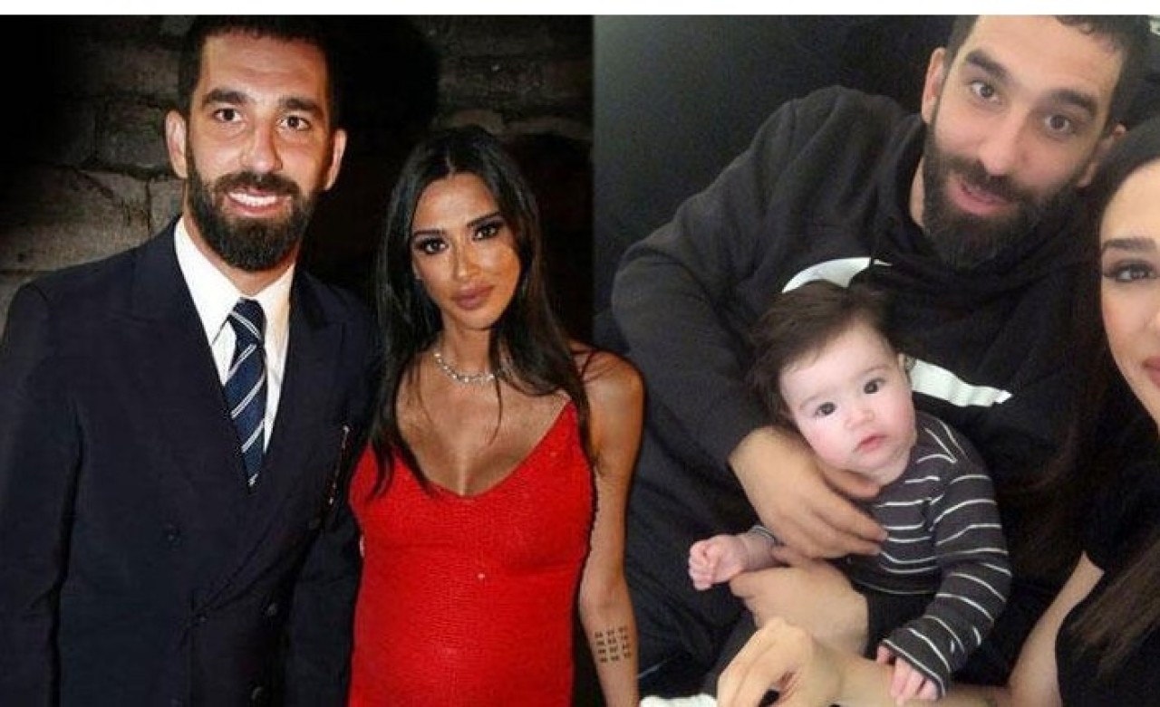 Arda Turan ve Aslıhan Doğan çiftinin ikinci çocuğu Asil Aslan dünyaya geldi