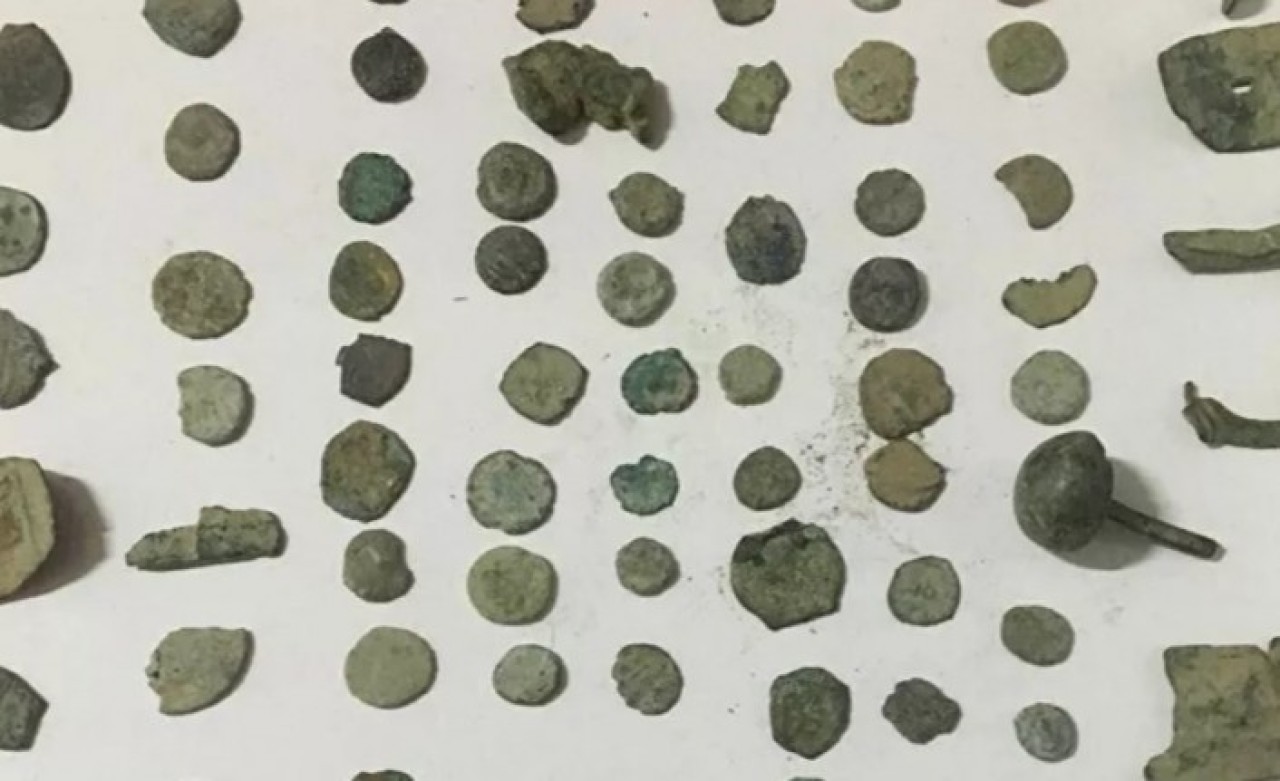 Aydın Didim'de 100'den fazla tarihi sikke ele geçirildi