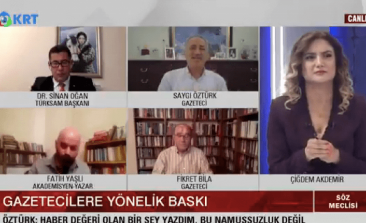 Bakan Soylu’nun ‘namussuz’ dediği gazeteci Saygı Öztürk,  canlı yayında gözyaşlarına boğuldu!