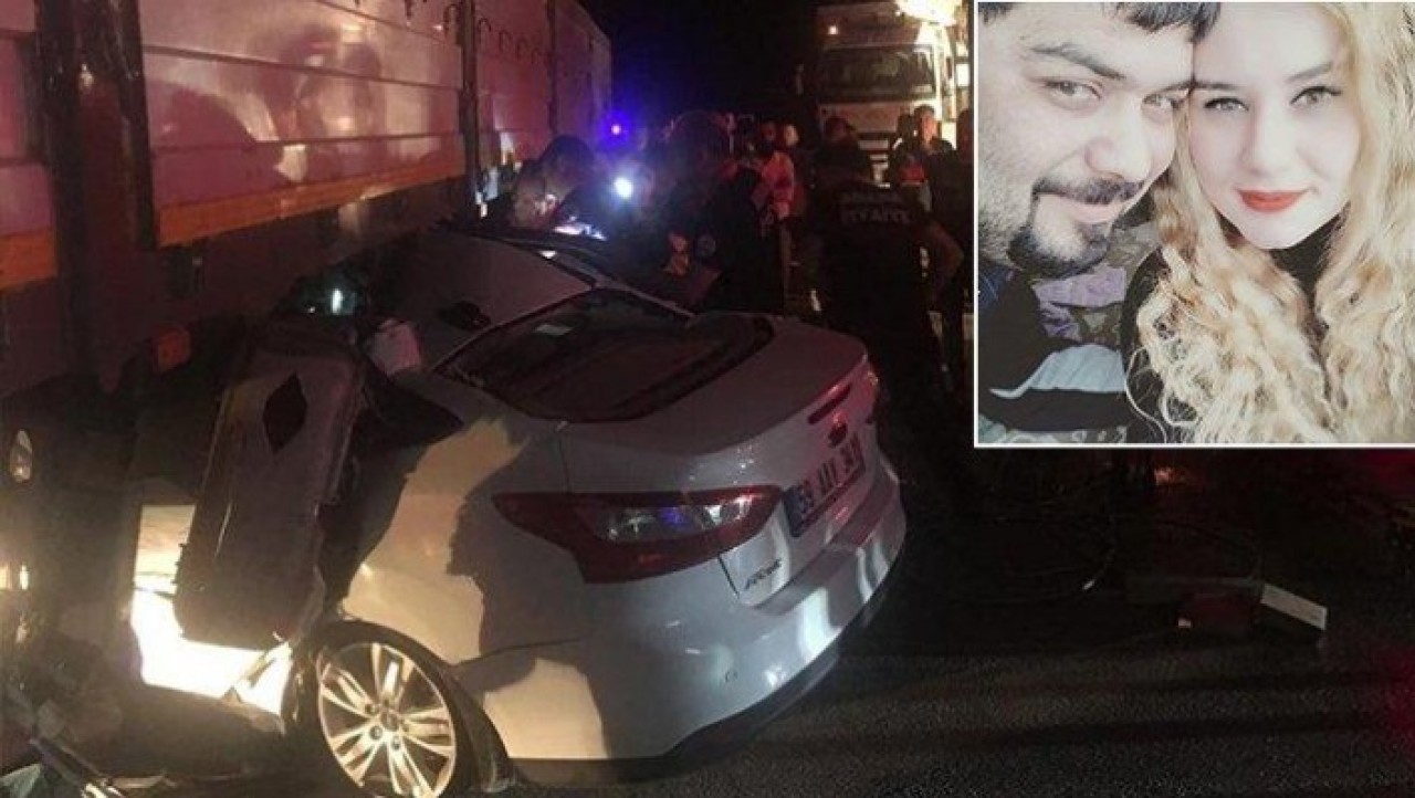 Bir gün önce otomobil alan Çağrı Cesur ve Gizem Cesur,  kazada öldü