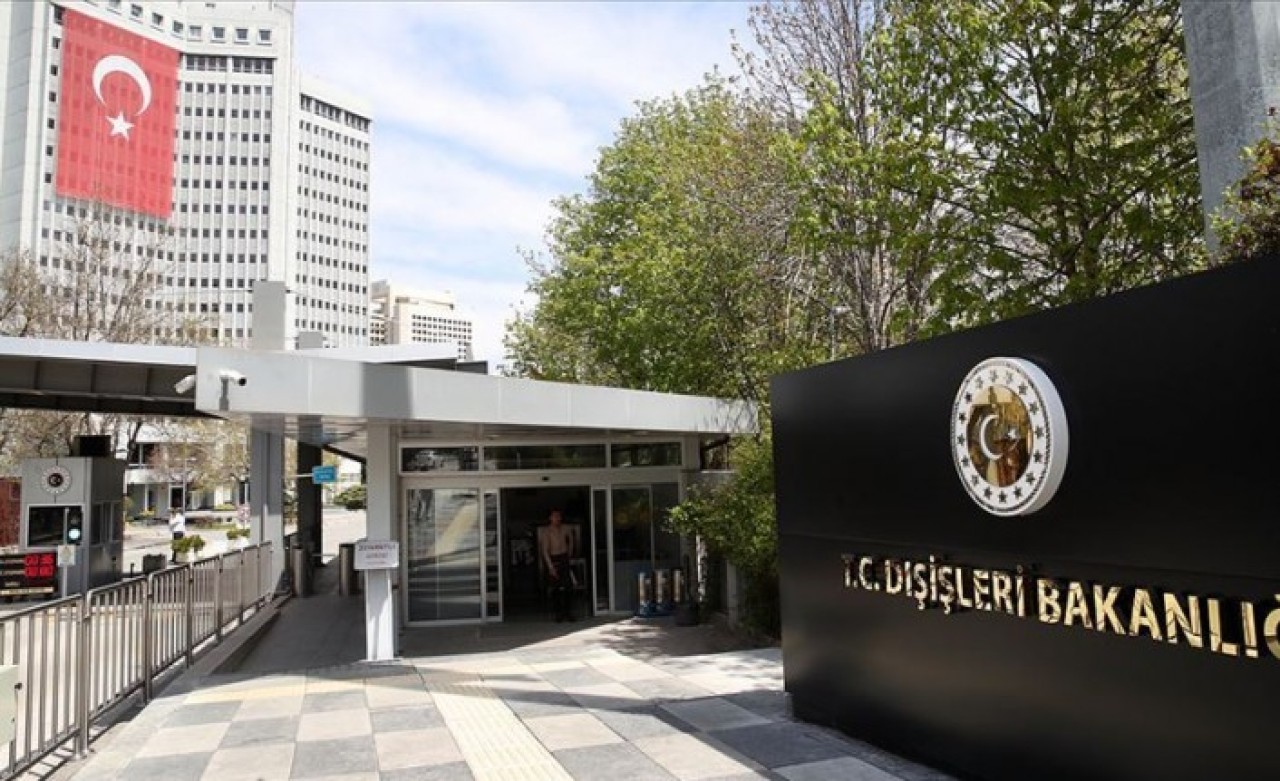 Dışişleri Bakanlığı'ndan ABD'ye 'Metin Topuz' tepkisi