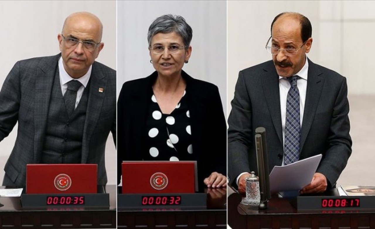 Enis Berberoğlu,  Leyla Güven ve Musa Farisoğulları’nın milletvekilliği düşürüldü