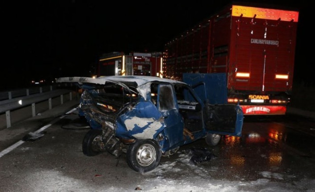 Feci kaza: Bayram Yeşil öldü