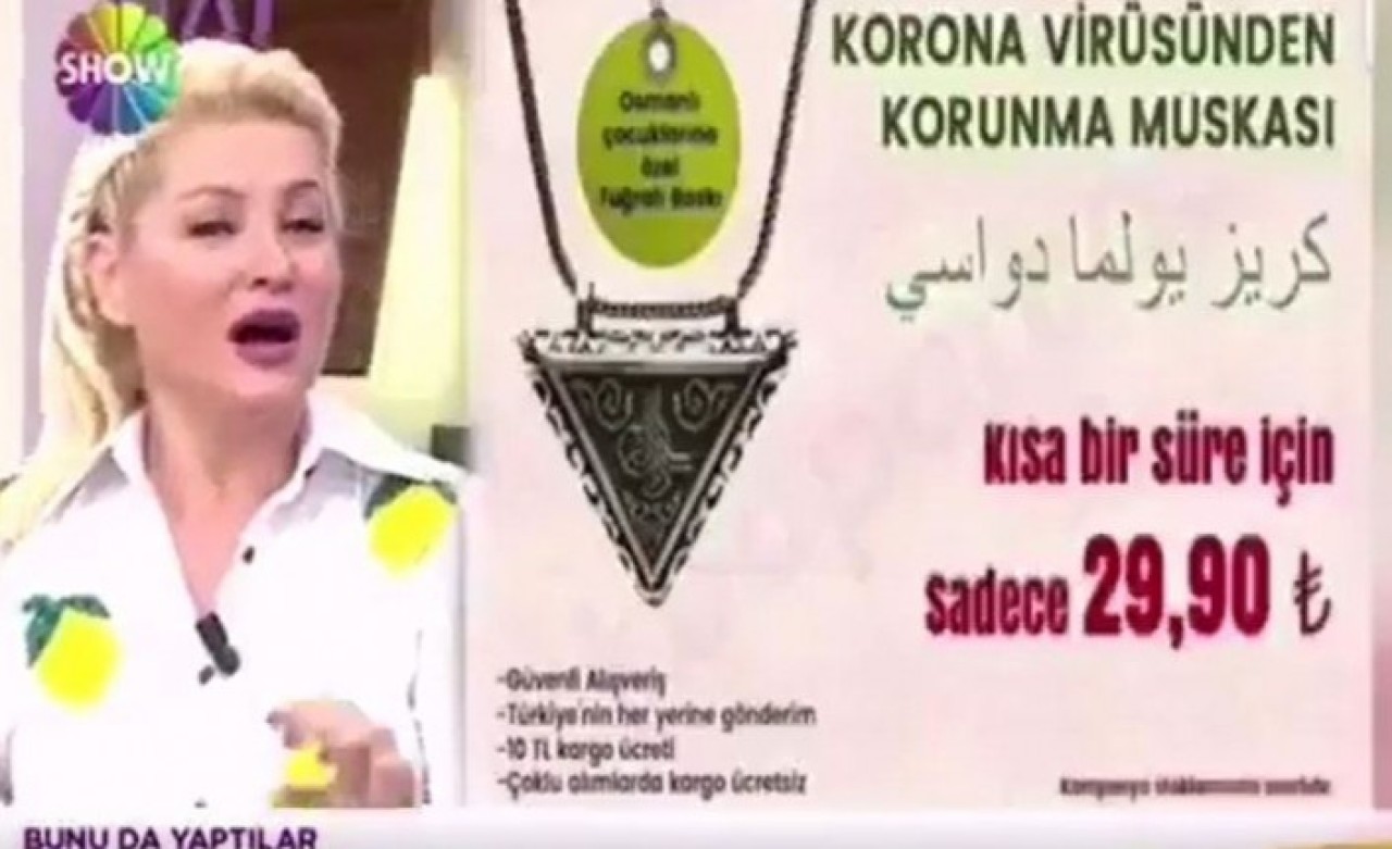 'Koronavirüsten korunma' diye sattıkları muska,  'keriz yolma duası' çıktı