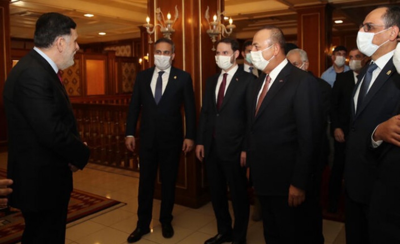 Kritik ziyaret: Çavuşoğlu,  Albayrak ve Fidan Libya'da