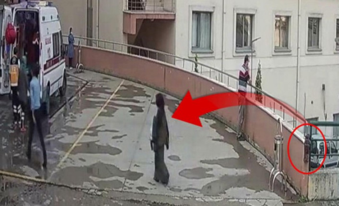 Muavini alnından öpen koronavirüs hastası kadının başka görüntüleri ortaya çıktı: Yaptığı hareket şoke etti!