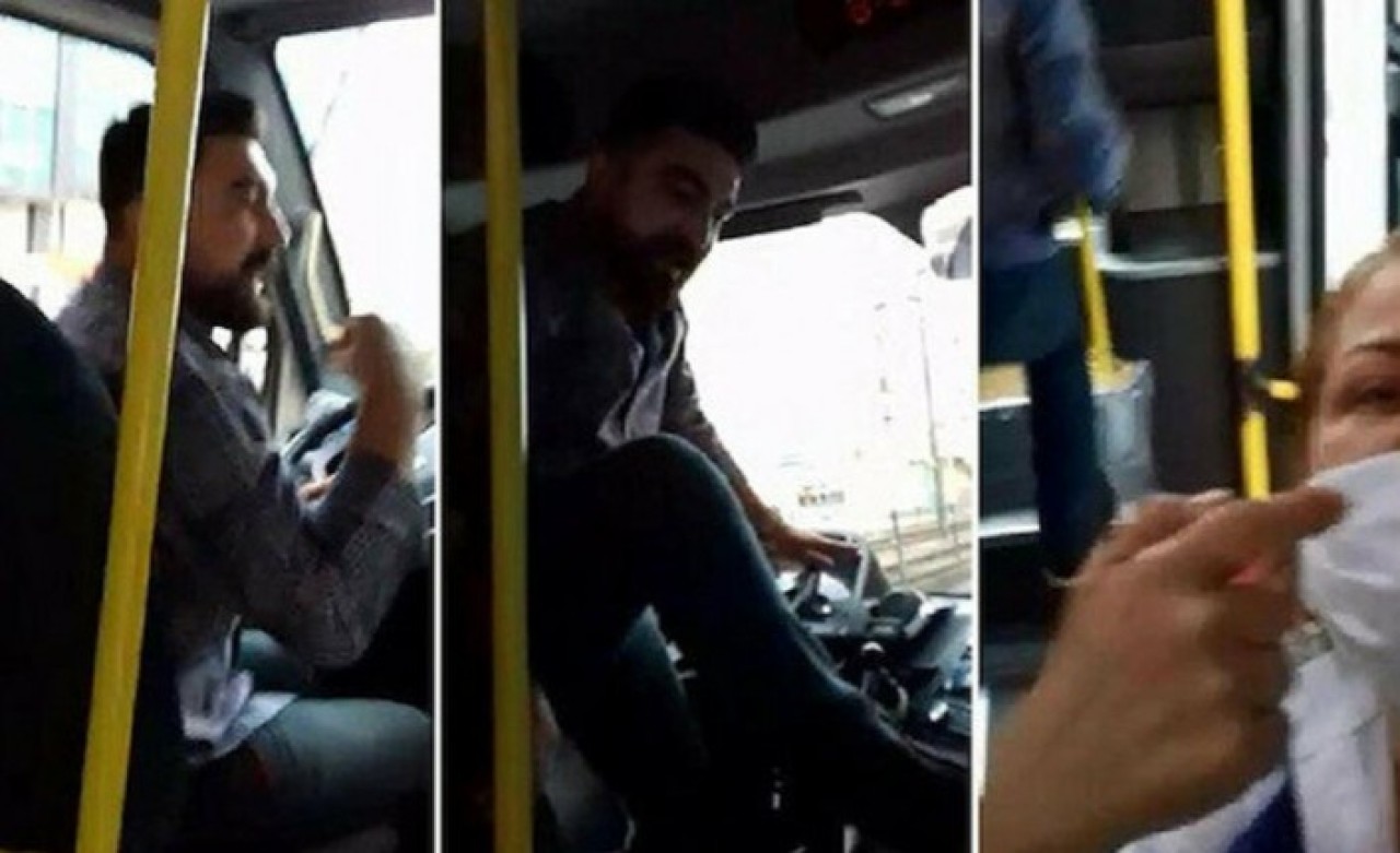 O minibüs şoförüne büyük şok! Trafikten men edildi