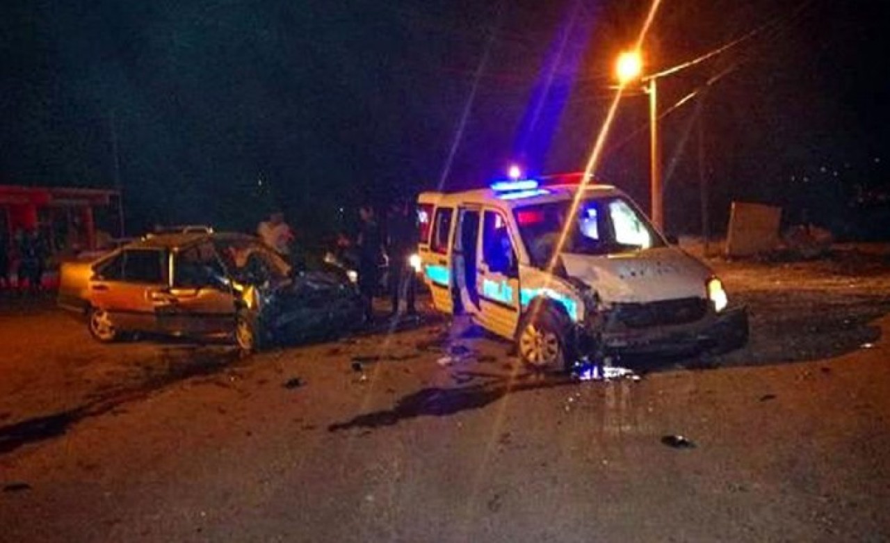 Polis otosu ile otomobil çarpıştı: Ali Aydemir ve Elife Aydemir hayatını kaybetti