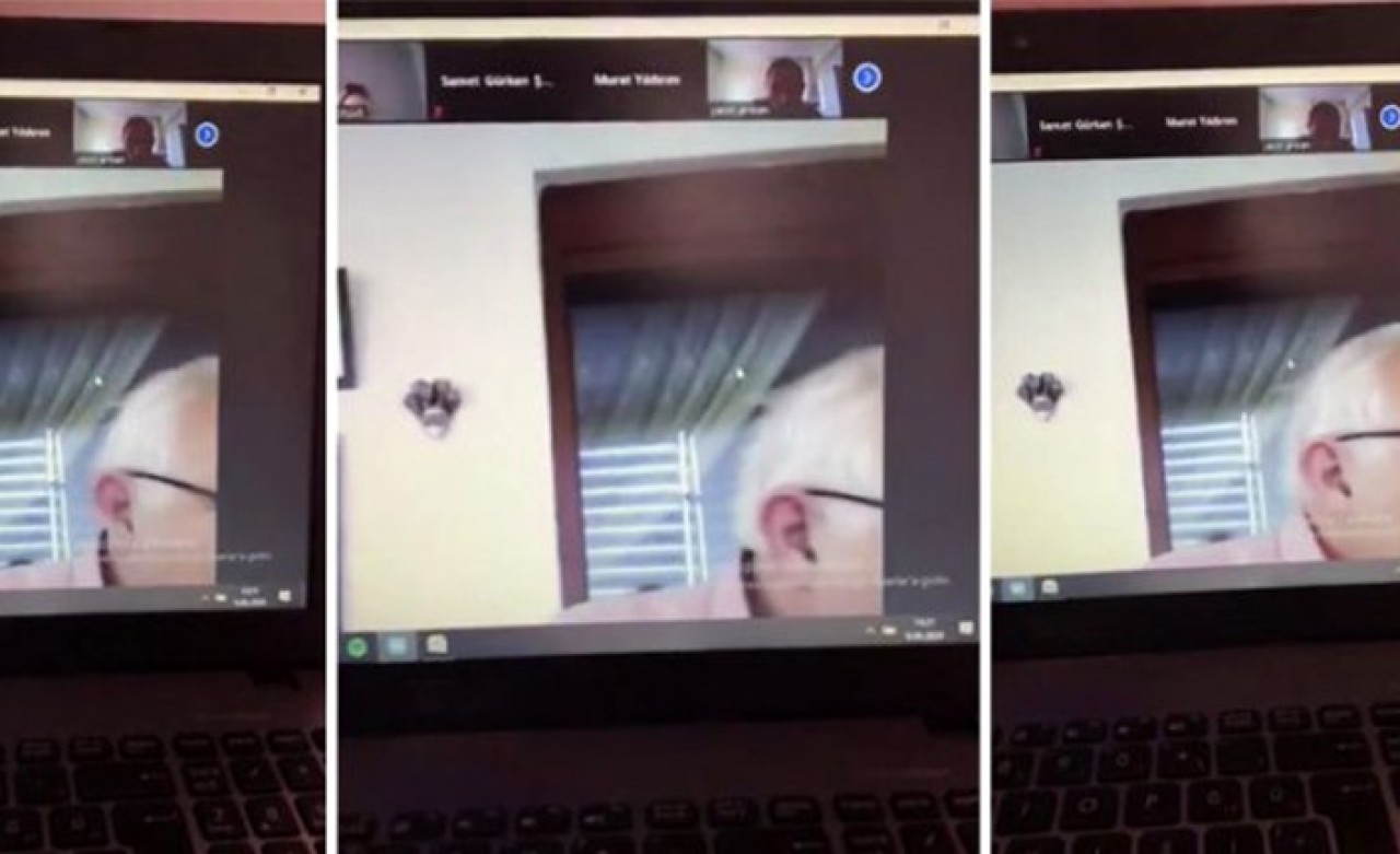 Profesör,  online sınavda cinsel içerikli film izlerken yakalandı
