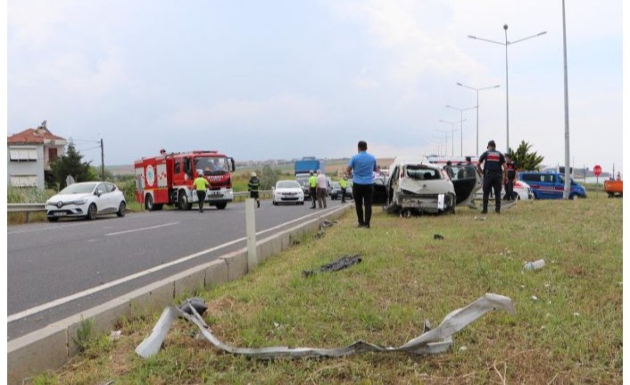 Tekirdağ'da korkunç kaza: Elmas Yılmaz hayatını kaybetti