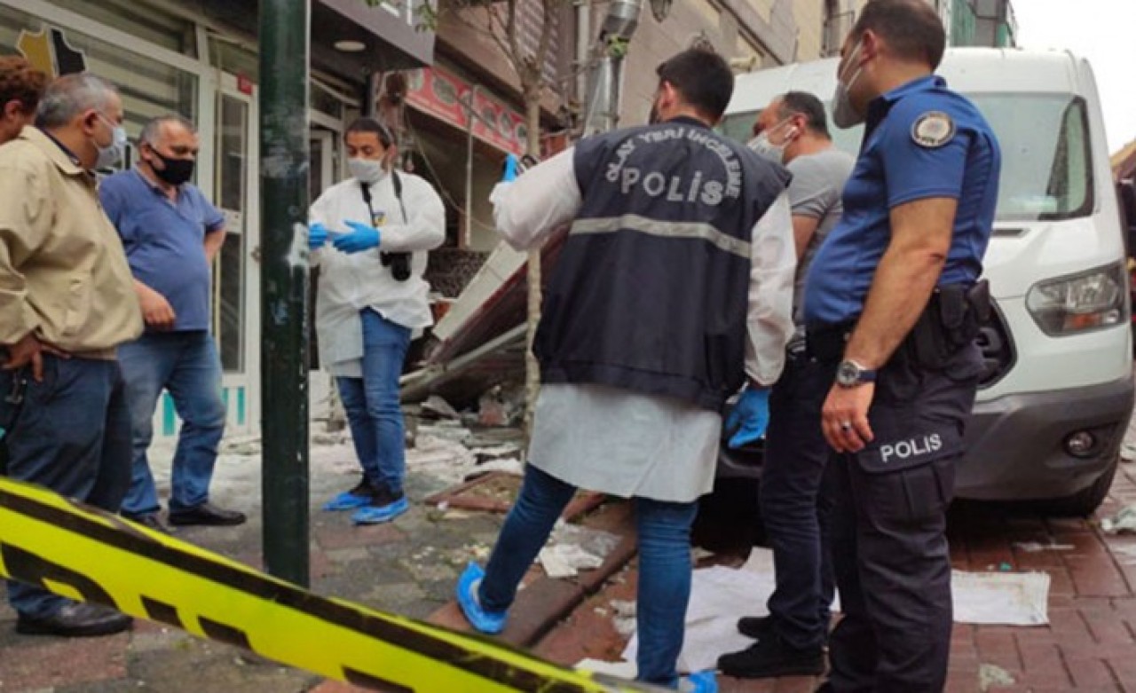 Zeytinburnu'nda patlama