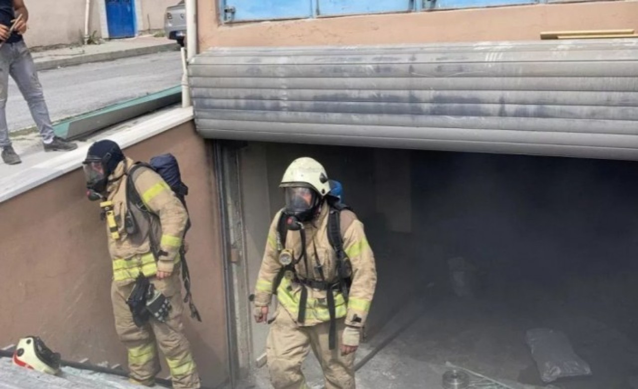 Arnavutköy'de iş yerinde patlama!