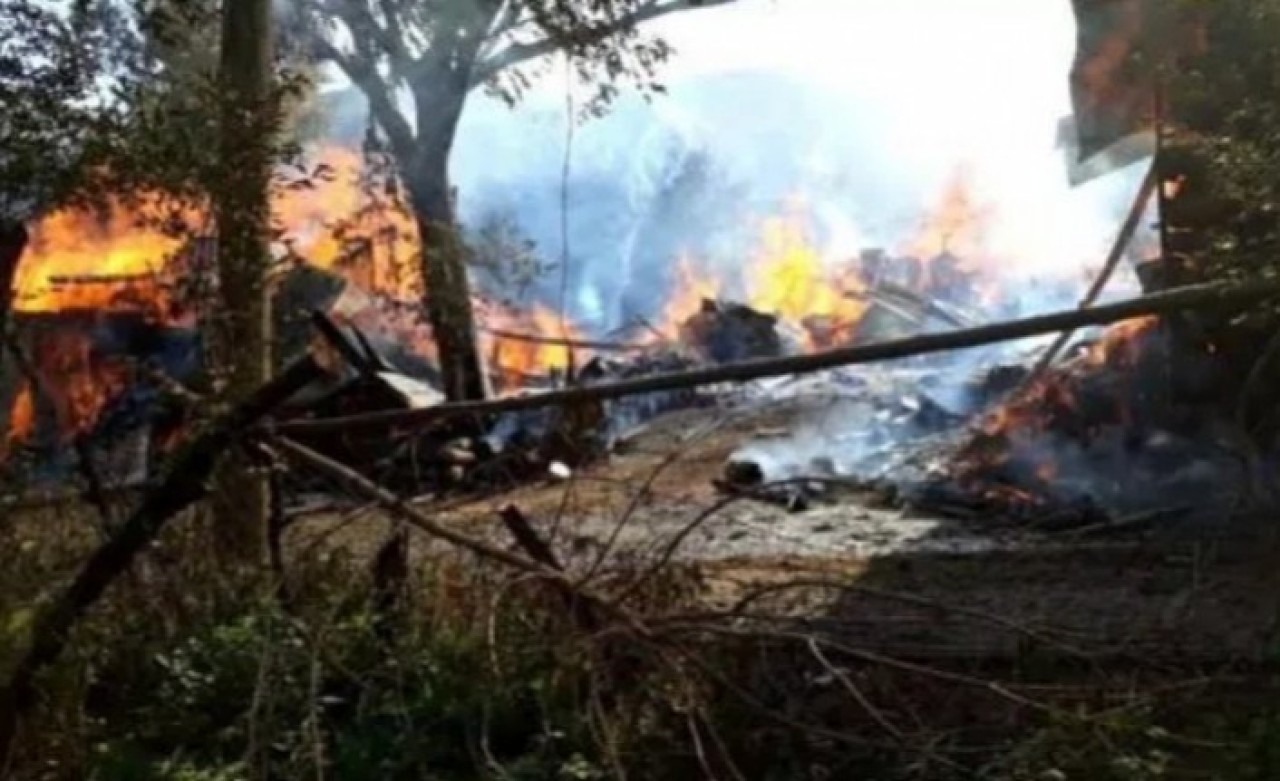 Artvin'de yangın: Evler yandı