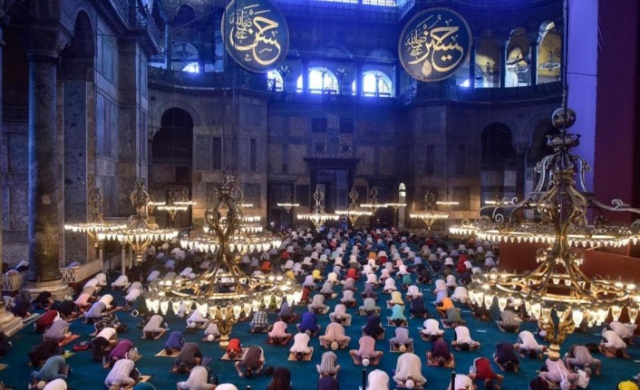 Ayasofya'nın bir kopyası Suriye'de inşa edilecek!