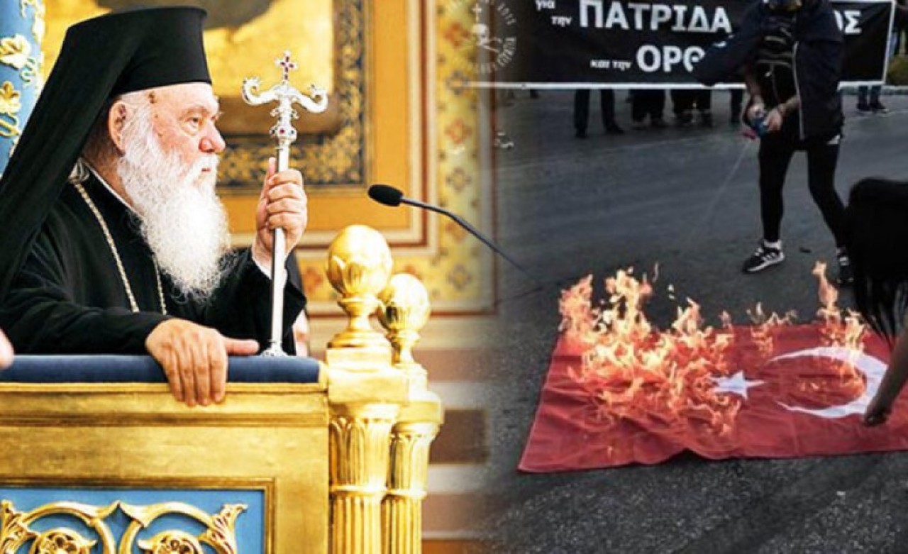 Ayasofya'nın ibadete açılması sonrası Yunan Başpiskopos'tan Türkiye için skandal sözler!