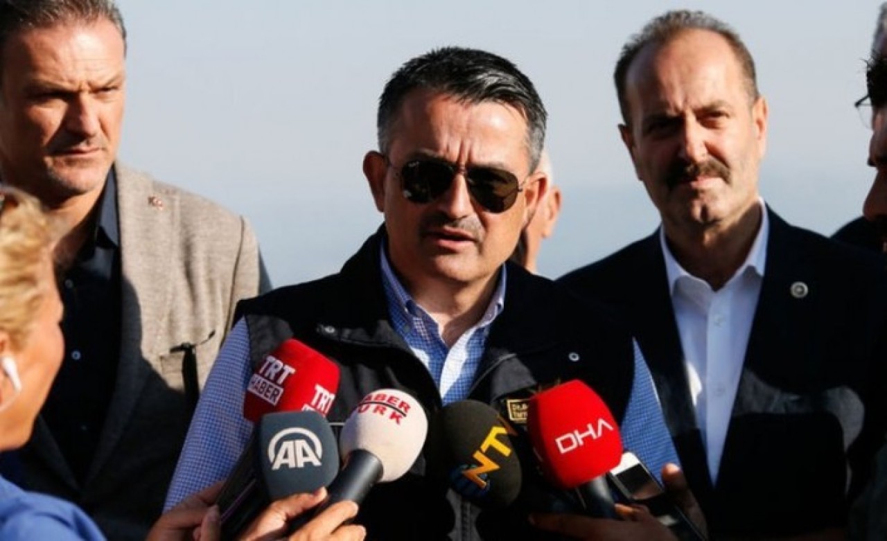 Bakan Pakdemirli'den Gelibolu'daki yangına ilişkin açıklama