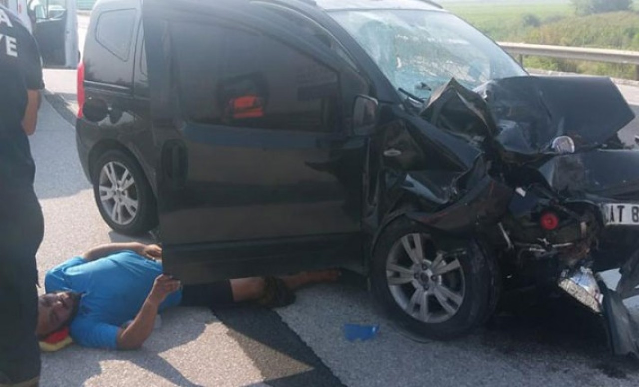 Ceyhan’da feci kaza: Sabri Levent öldü