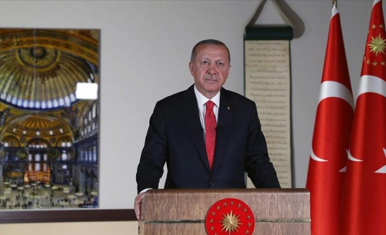 Cumhurbaşkanı Erdoğan'dan flaş Ayasofya açıklaması!