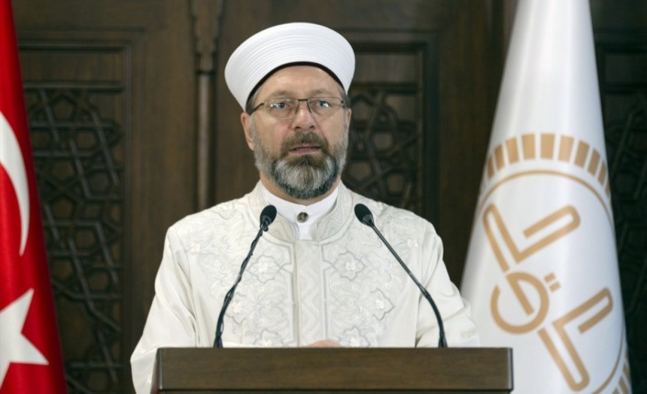 Diyanet İşleri Başkanı Ali Erbaş'ın 'lanet' açıklamasının ardından TSK'dan dikkat çeken paylaşım!