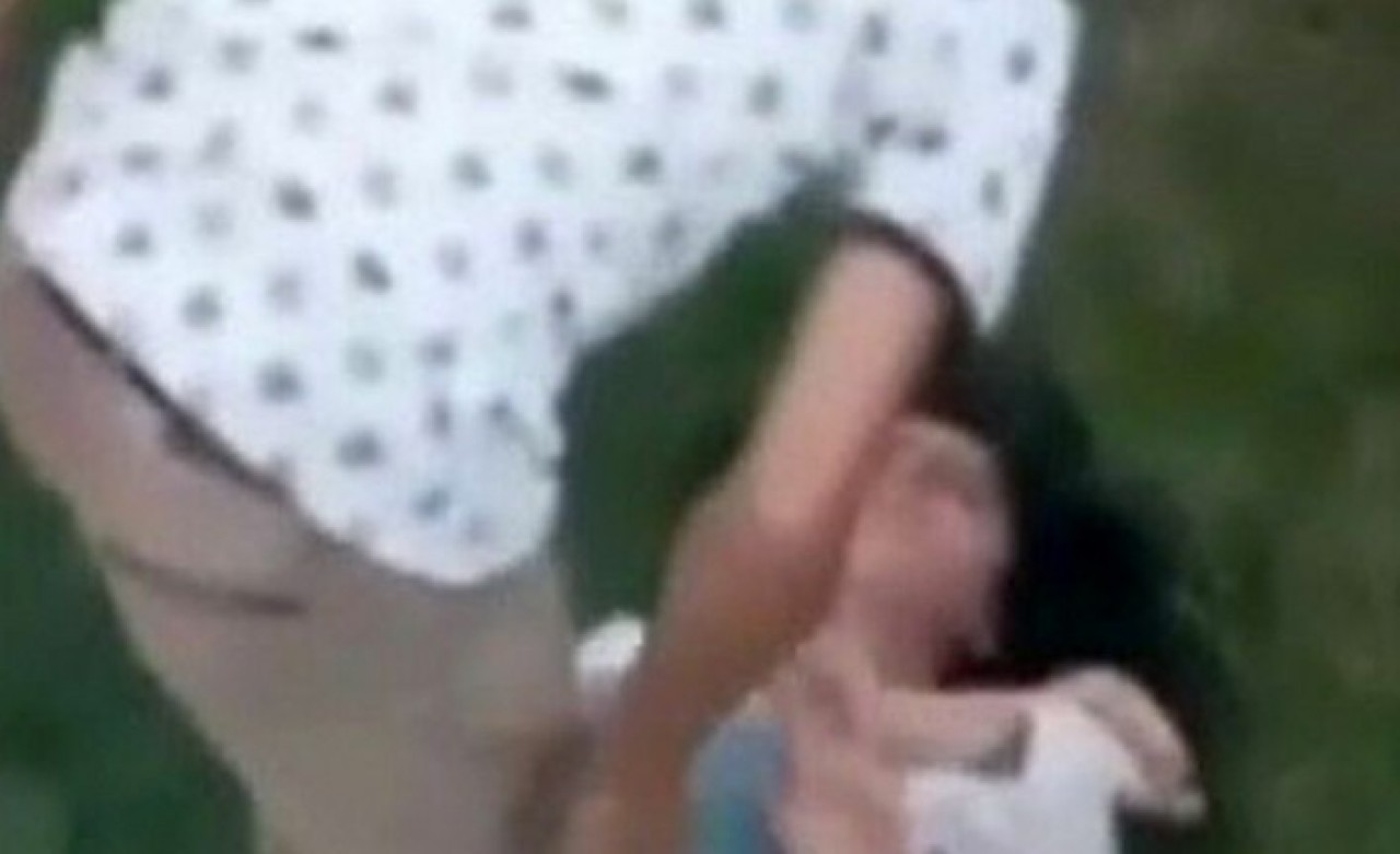 Erzurum'da sokak ortasında bir kadını darp eden kişi serbest bırakıldı