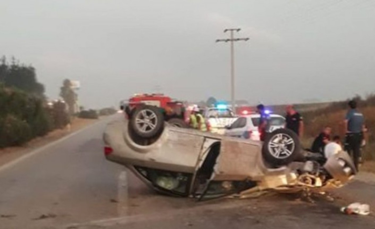 Feci kaza: Uzman Çavuş yaralandı,  oğlu Buğrahan İyidoğan öldü