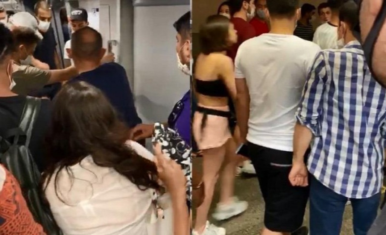 İstanbul metroda iğrenç olay: Genç kadın sinir krizi geçirdi!