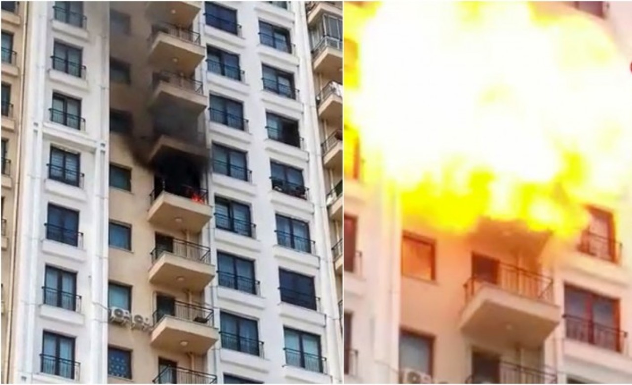 İstanbul Esenler'de dehşet anları: Bomba gibi patladı!