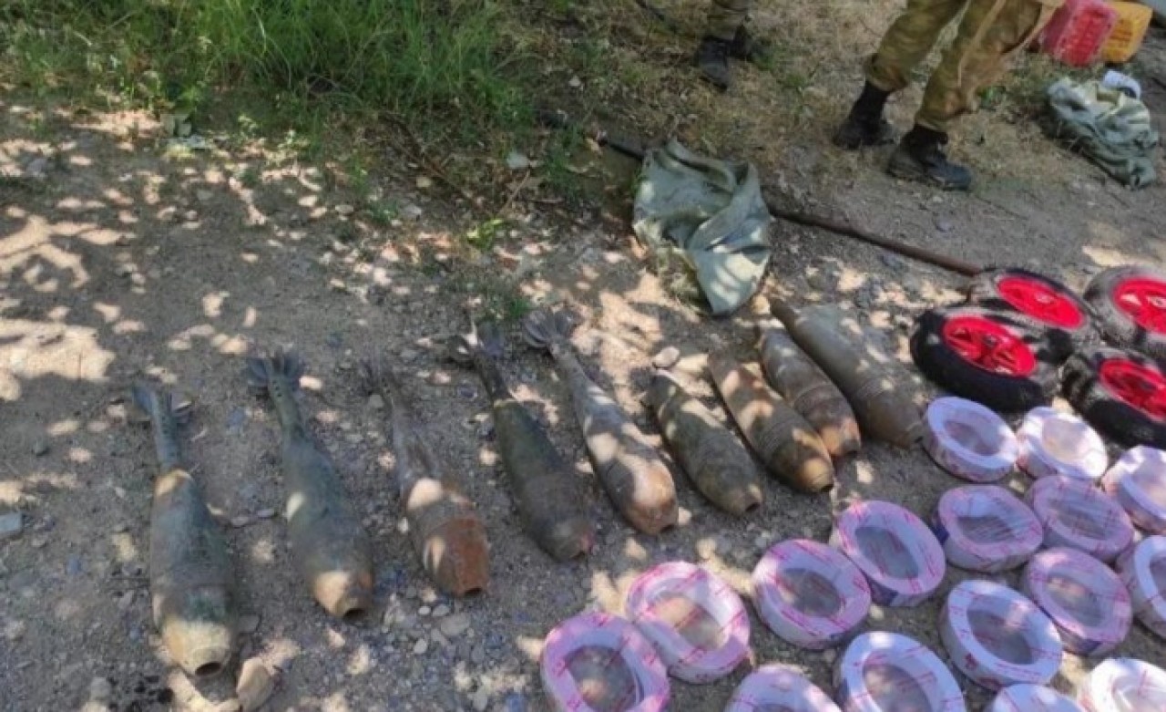 Pençe-Kaplan Operasyonu'nda PKK'ya ait çok miktarda mühimmat ele geçirildi