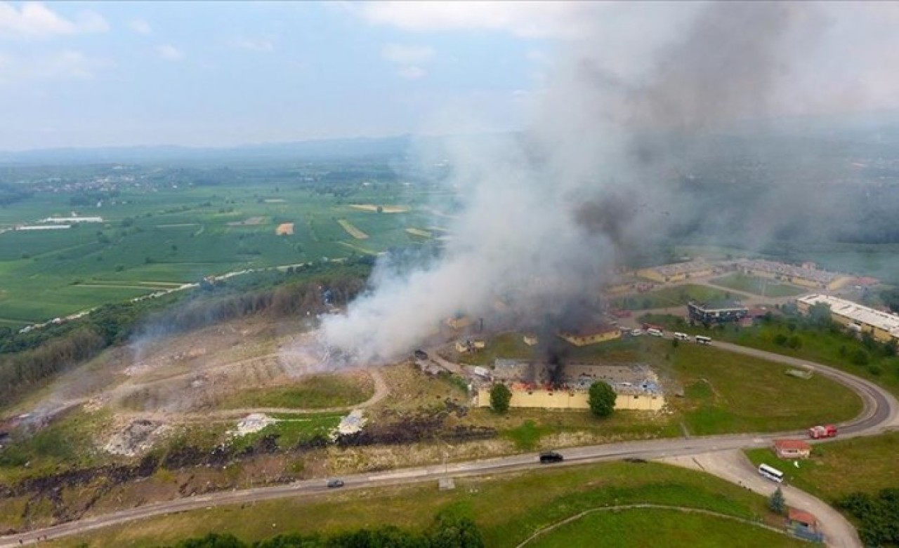 Sakarya'da havai fişek fabrikasında patlama: 4 ölü 97 yaralı