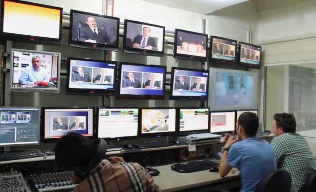 Ulusal Kanal stüdyosunda yangın çıktı!