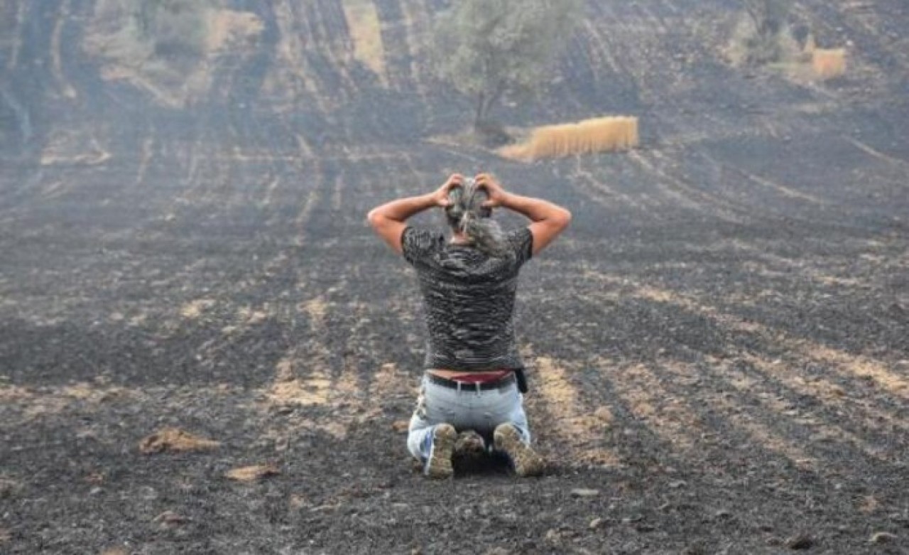 Yıkıldılar: Emekleri yandı,  bitti,  kül oldu!