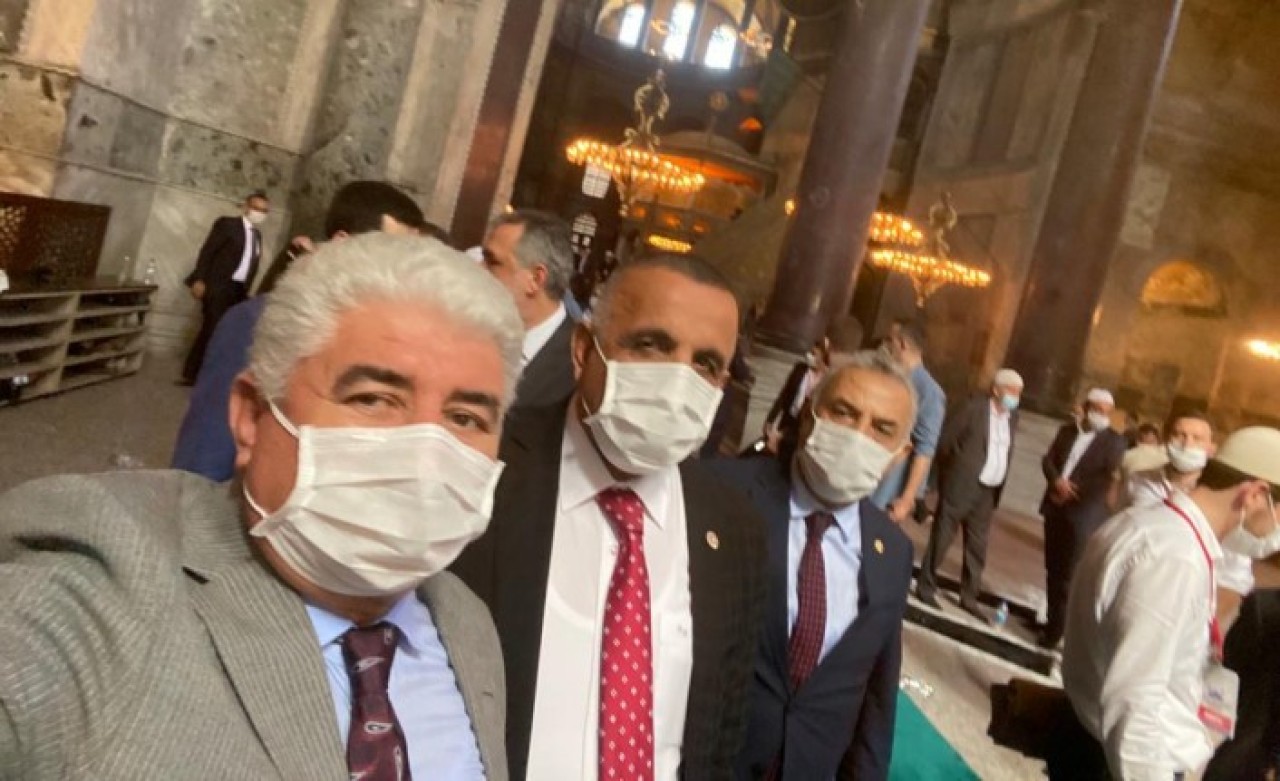 Ayasofya'nın açılışına katılan AK Parti Hatay Milletvekili Hacı Bayram Türkoğlu koronavirüse yakalandı!