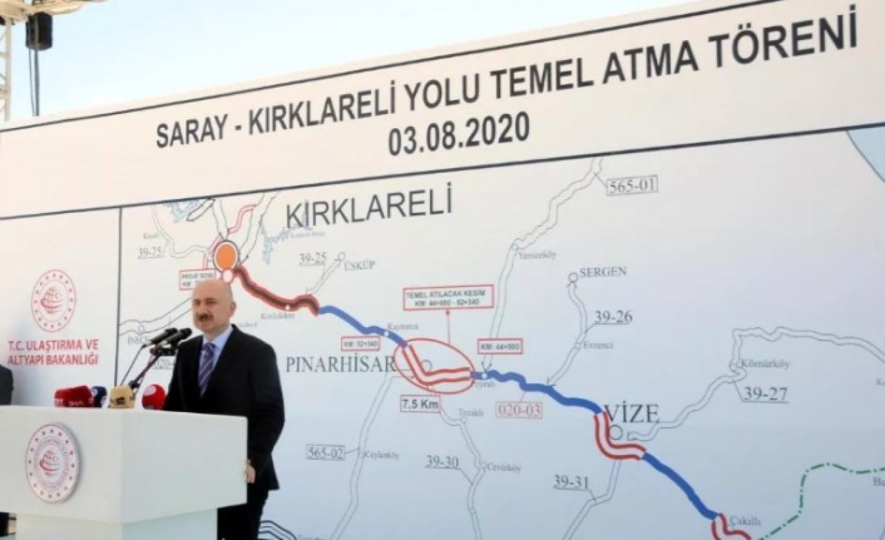 Bakan açıkladı: İstanbul-Edirne arası 1 saat 20 dakikaya düşüyor!